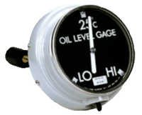 Qualitrol Large Oil Level Indicator, AKM 44712/34725 Series